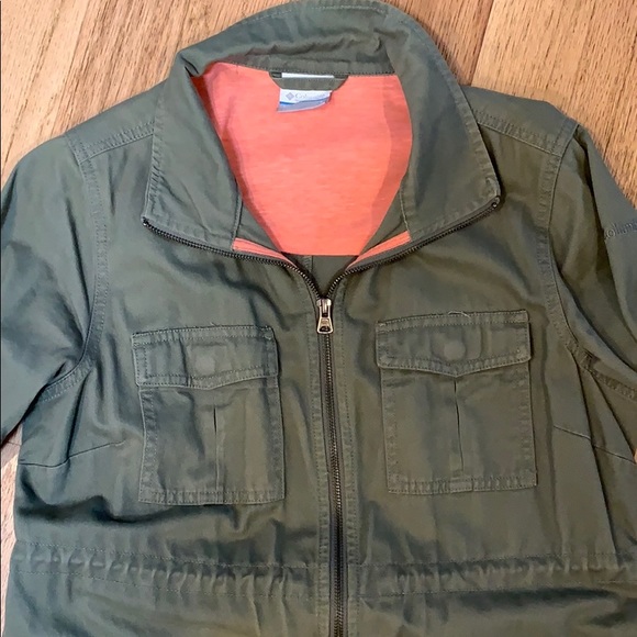 Columbia Sportswear green utility jacket - Picture 2 of 2